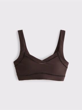 YPB Sweetheart Sports Bra- Brown